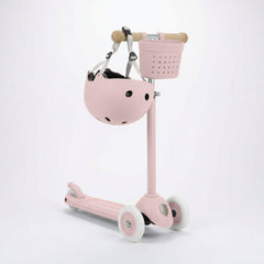 BANWOOD ECO SCOOTER & HELMET SET - FADED PINK