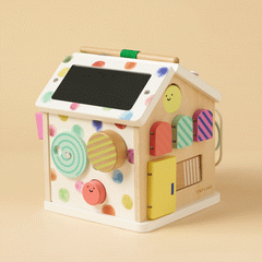 Rainbow Baby Walker & Activity Cube Developmental Playset