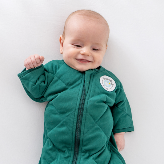 Dream Weighted Transition Swaddle - Forest Green