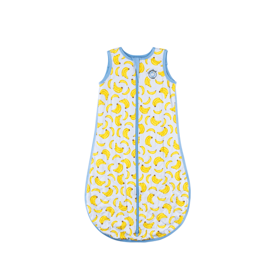 Bamboo Classic Sleep Sack (Non-weighted) - Blue Bananas