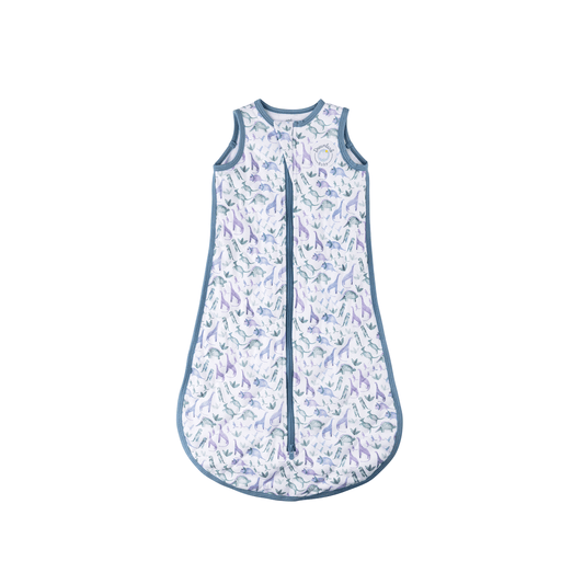 Bamboo Classic Sleep Sack (Non-weighted) - Dino Blue