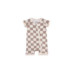 Baby Short-Sleeve Bamboo Romper