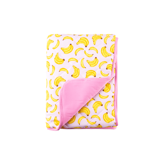 Dream Baby Blanket - Pink Bananas