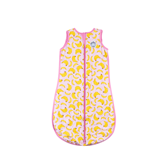 Bamboo Classic Sleep Sack (Non-weighted) - Pink Bananas