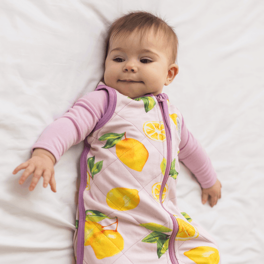 Bamboo Classic Sleep Sack (Non-weighted) - Pink Lemons