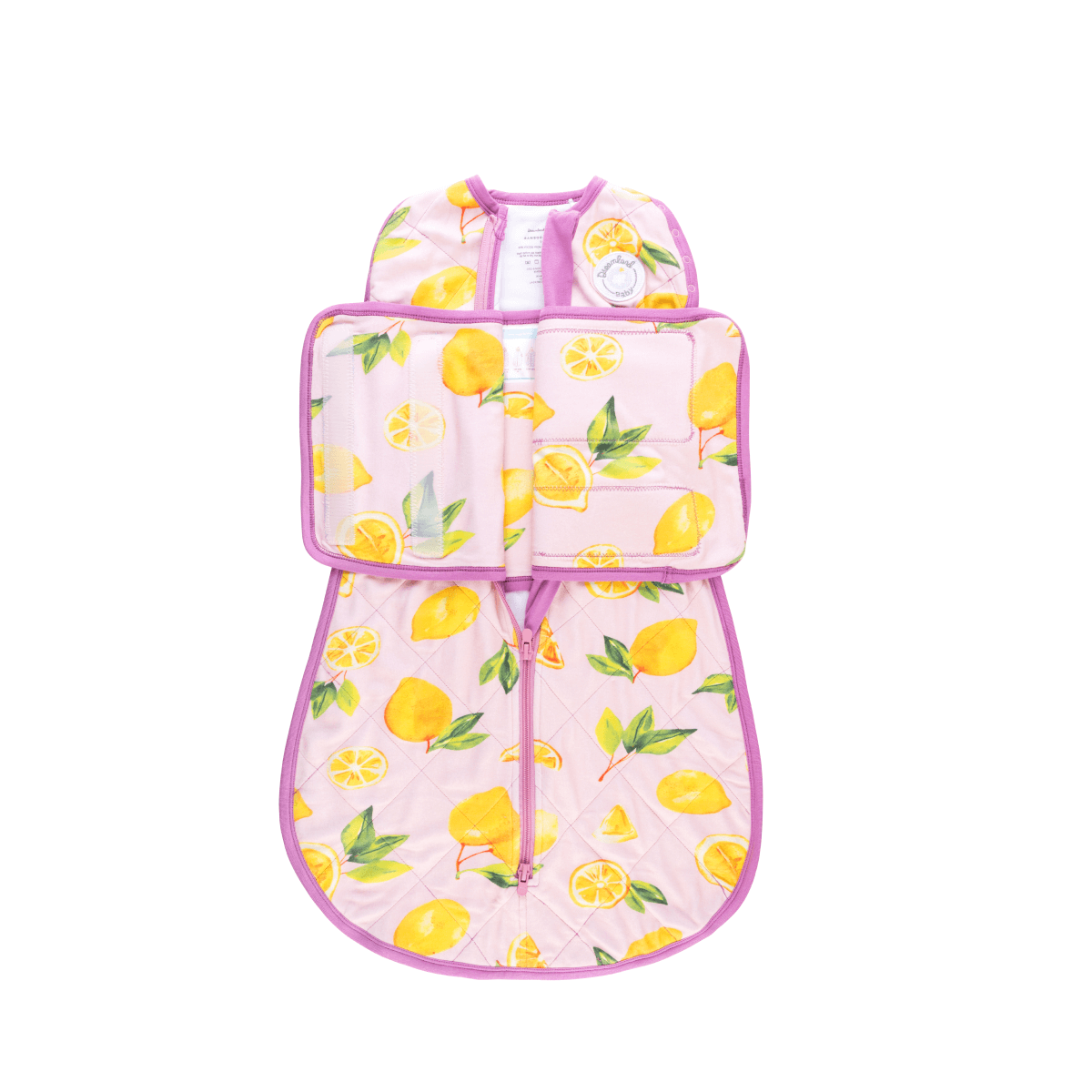 Bamboo Classic Swaddle (Non-weighted) - Pink Lemons