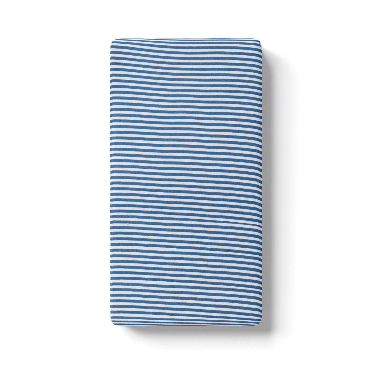 Bamboo Fitted Crib Sheets - Navy Stripe