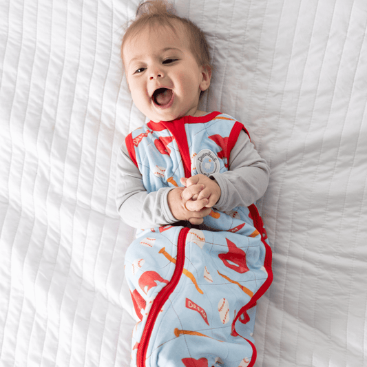 Bamboo Classic Sleep Sack (Non-weighted) - Baseball