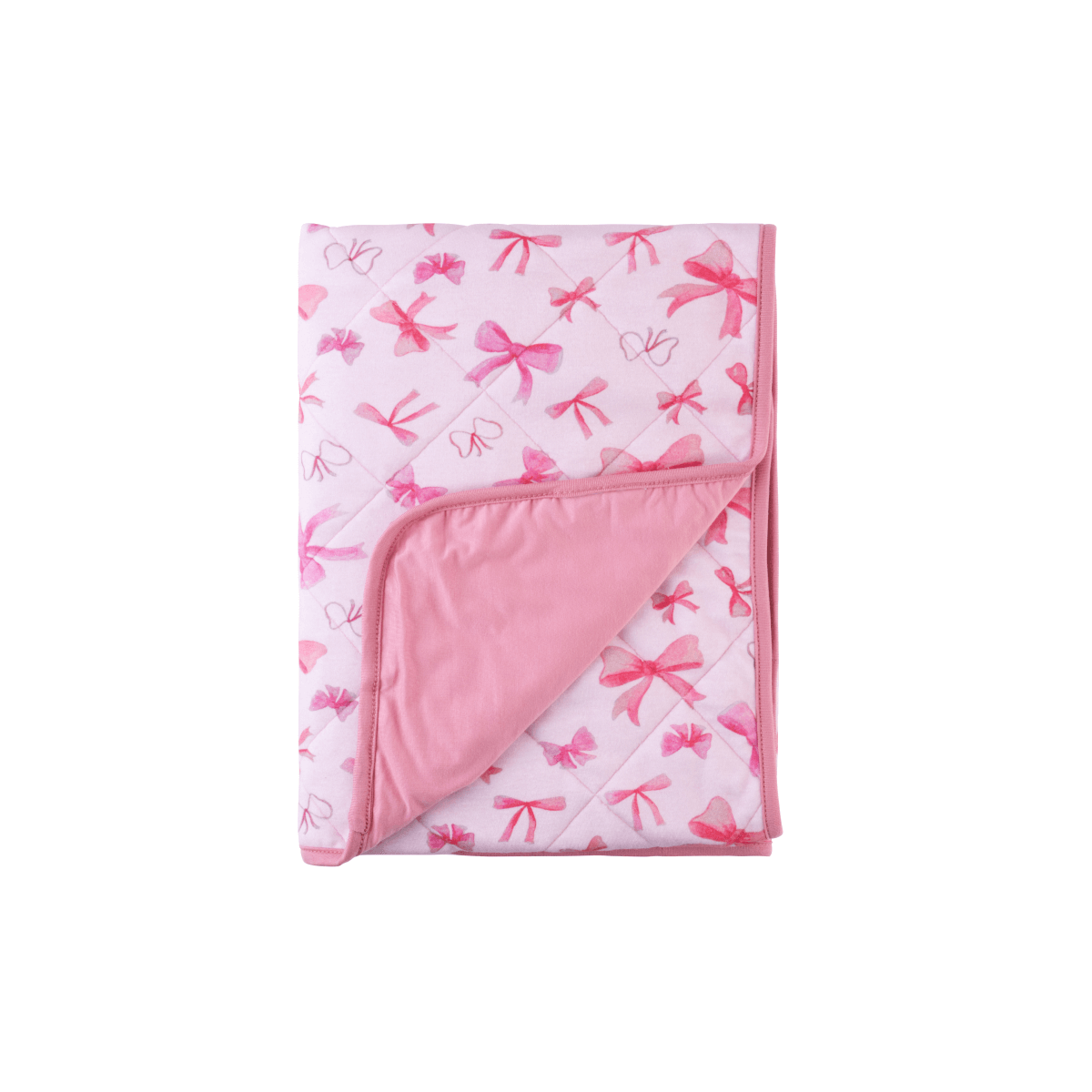 Dream Baby Blanket - Pink Bows