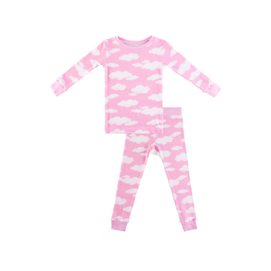 Toddler/Kids Bamboo Pajamas - Clouds