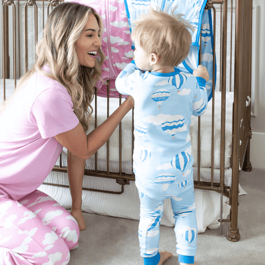 Toddler/Kids Bamboo Pajamas - Hot Air Balloons