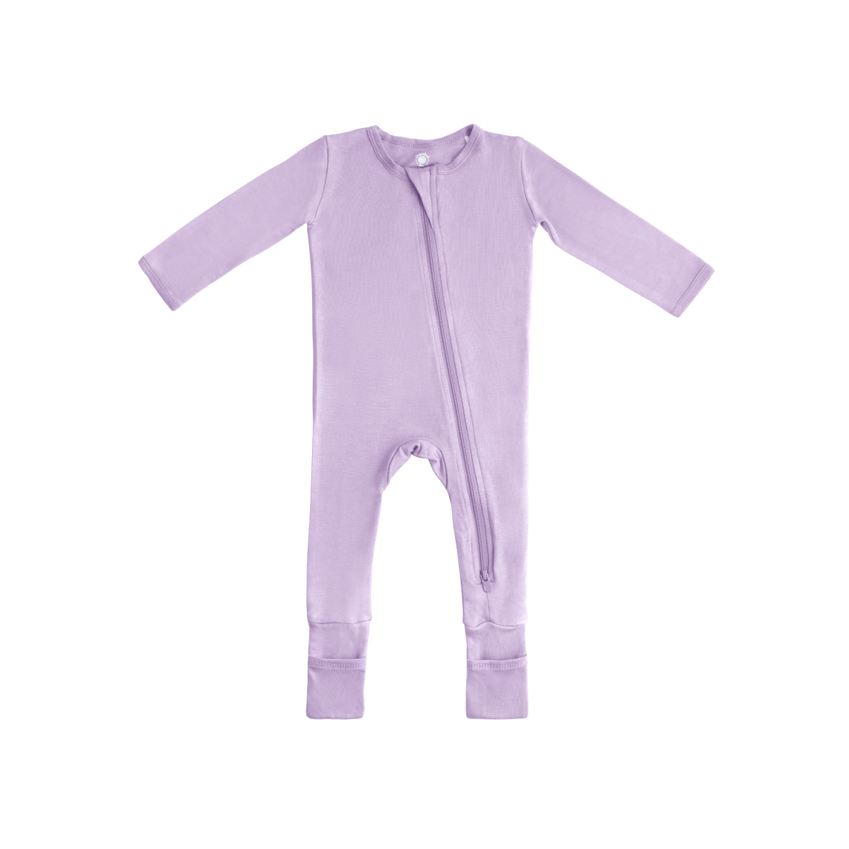Baby Bamboo Pajamas w/ DreamCuffs® - Lavender Haze