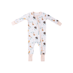 Baby Bamboo Pajamas w/ DreamCuffs® - Mermaid