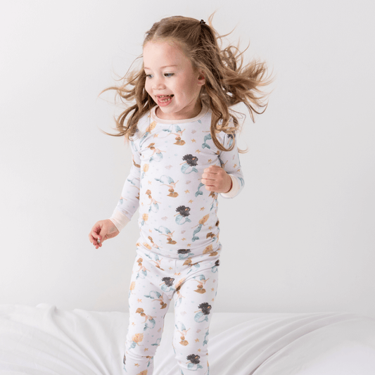Toddler/Kids Bamboo Pajamas - Mermaid