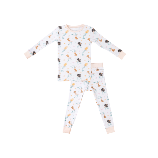 Toddler/Kids Bamboo Pajamas - Mermaid