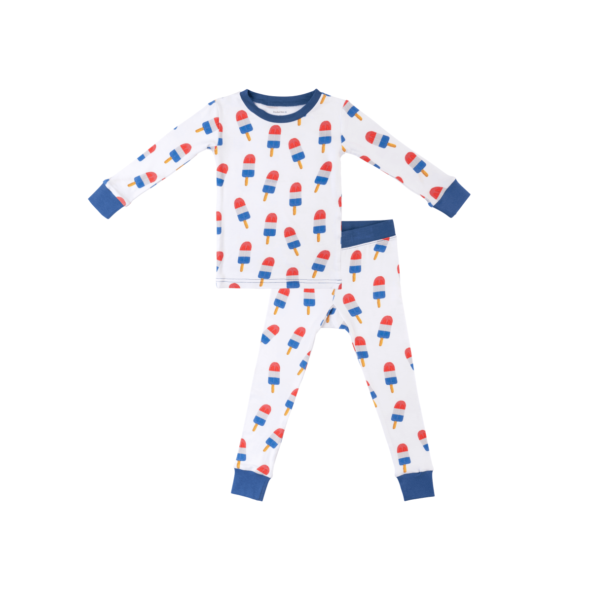 Toddler/Kids Bamboo Pajamas - Patriotic Popsicles