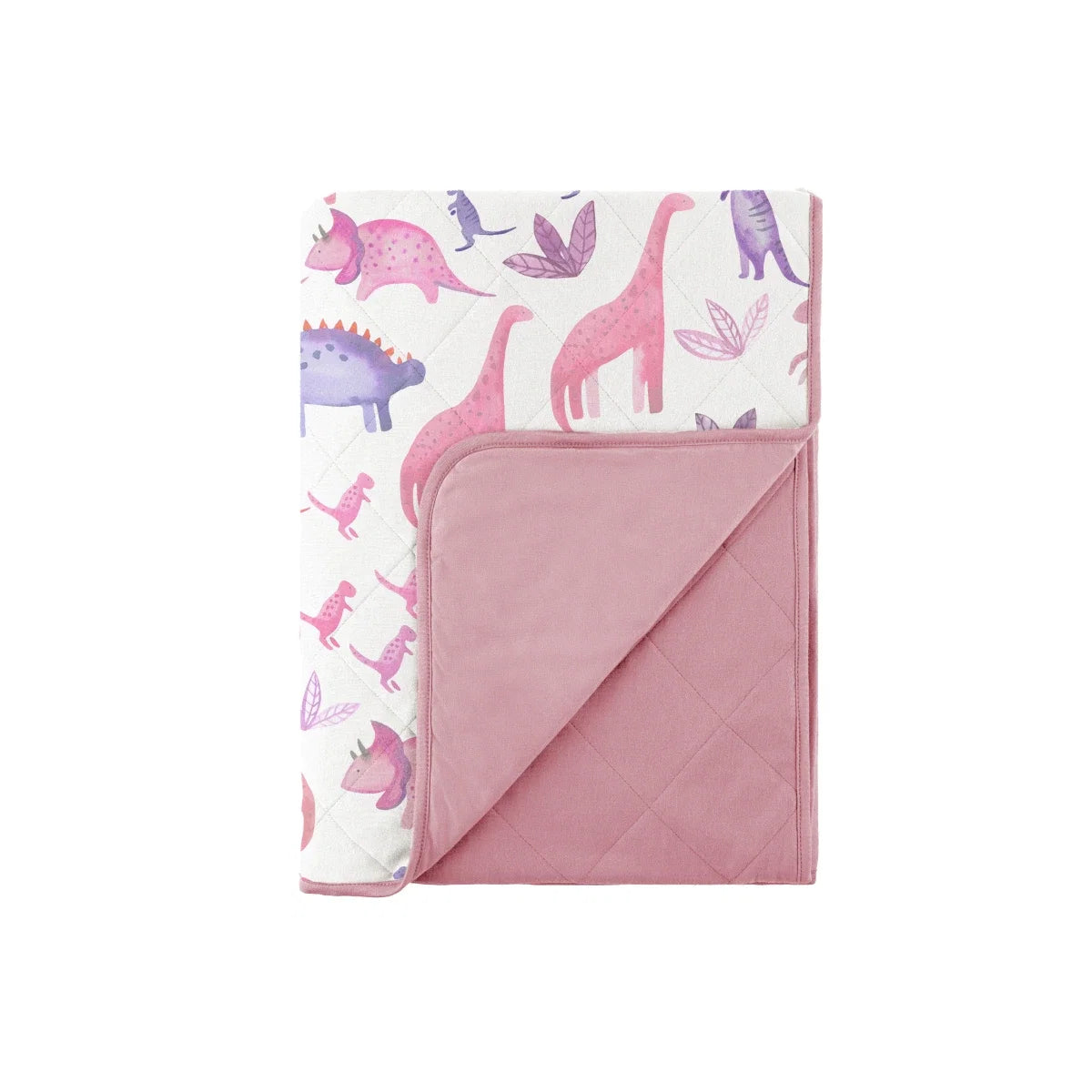 Dream Baby Blanket - Rosy Dinos