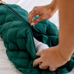 Dream Weighted Sleep Sack - Forest Green