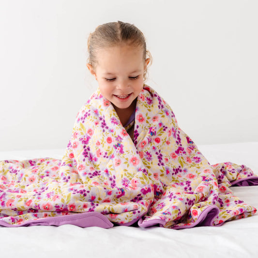 Dream Toddler Blanket - Spring Floral