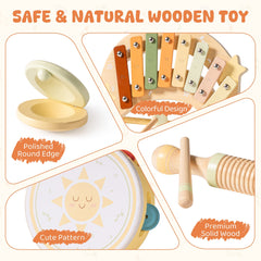ROBUD Kids Musical Toys - Moonlight Music Set