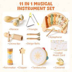 ROBUD Kids Musical Toys - Moonlight Music Set