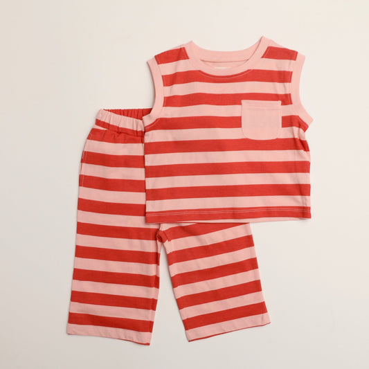Jensen Set in Blossom Stripe