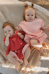 Ezra Romper in Blossom