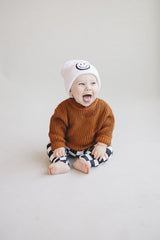 Chunky Knit Sweater | Rust