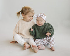 Chunky Knit Sweater | Green