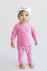 Lounge Set | Smiley Bubble Gum