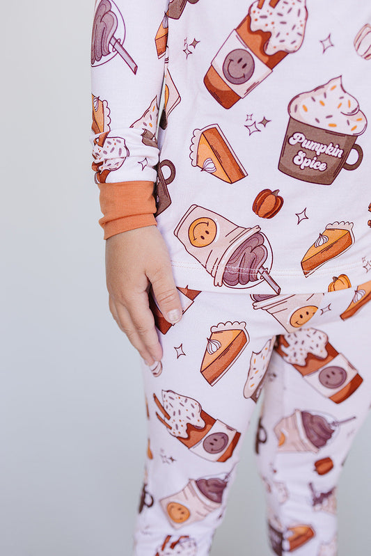 Bamboo Two Piece Set | Pumpkin Spice