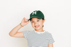 Hunter Green Letter Baseball Hat