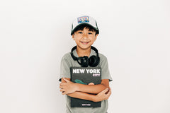 New York Postcard Trucker Hat