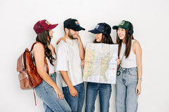 Michigan Postcard Trucker Hat