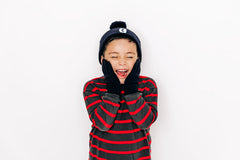 Letter Pom Pom Hat
