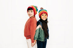 Letter Pom Pom Hat