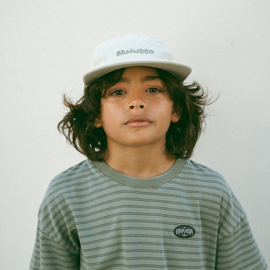 BANWOOD 5-PANEL CAP - CREAM