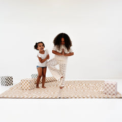 Imperfect | Checker Toffee Organic Cotton Cover