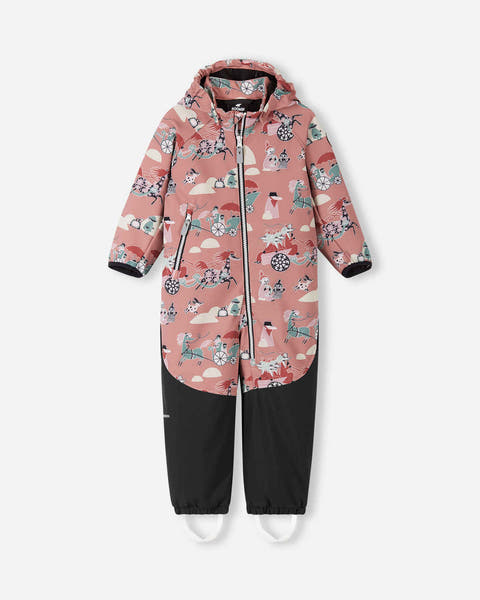 Moomin Mjosa - Kids' Softshell Outdoor Jumpsuit