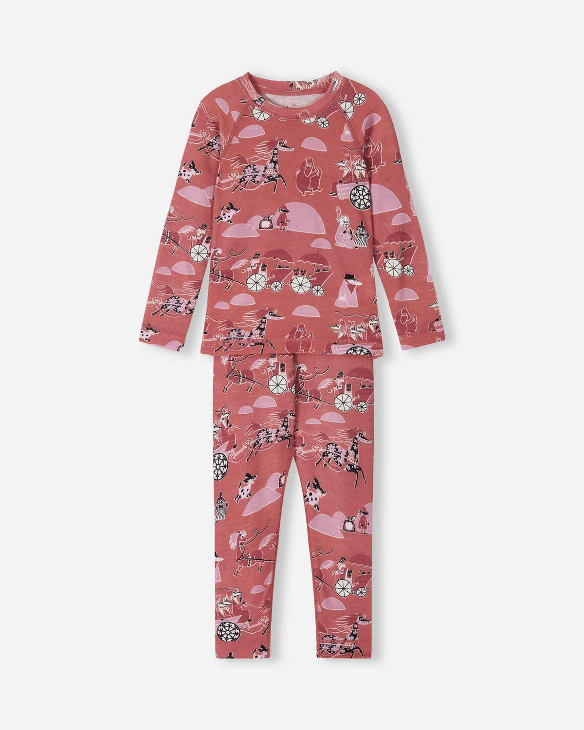 Moomin Trivsam - Toddler Merino Wool & Lyocell Base Layer Set