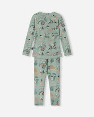 Moomin Trivsam - Toddler Merino Wool & Lyocell Base Layer Set
