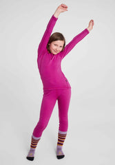 Taitoa - Kids' Merino Wool & Lyocell Base Layer Set