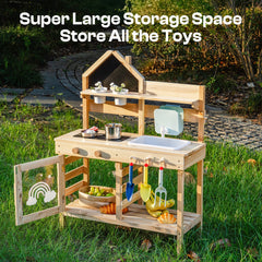 ROBUD Outdoor Mud Kitchen for Kids – Childlike Fun