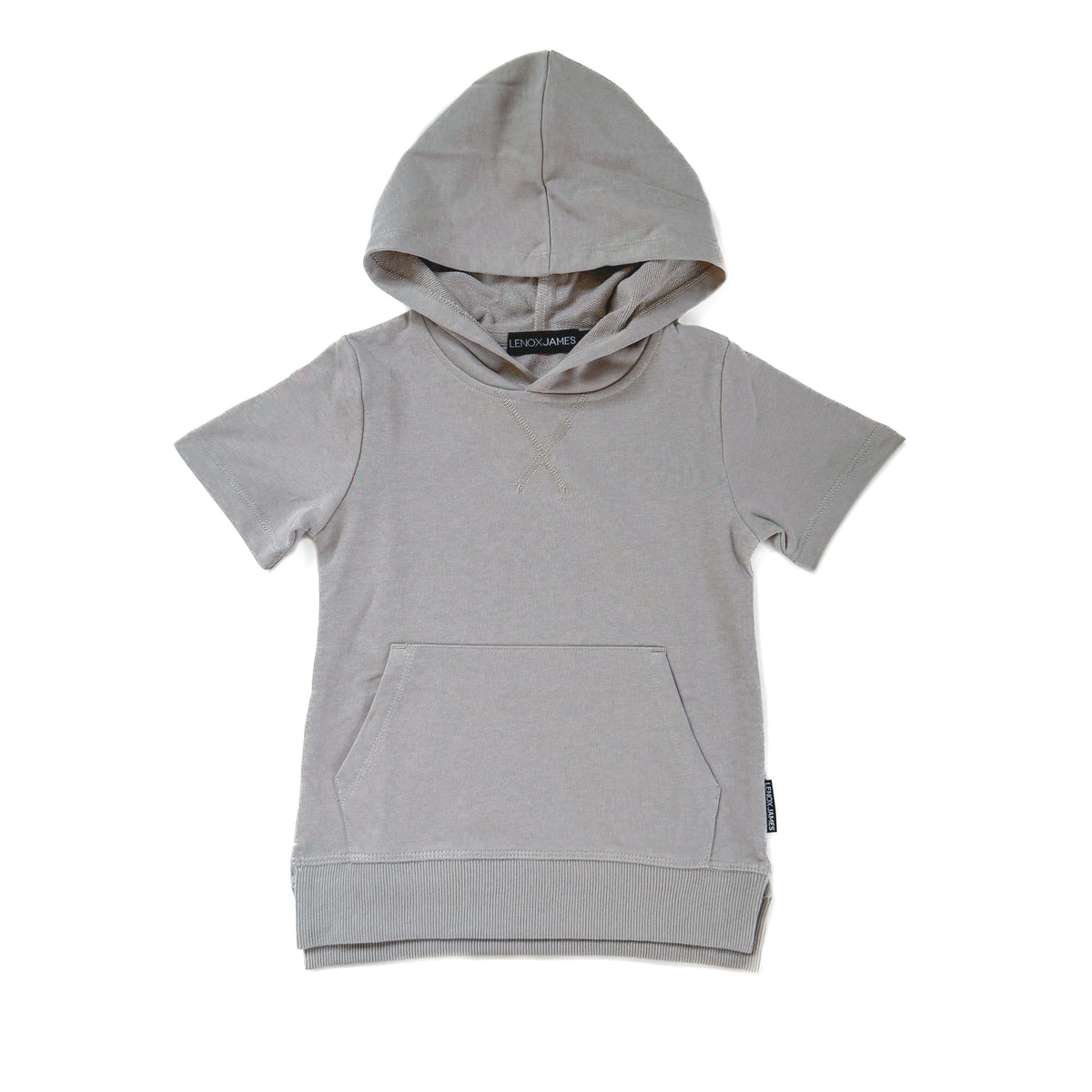HOODED SWEATSHIRT - PEBBLE