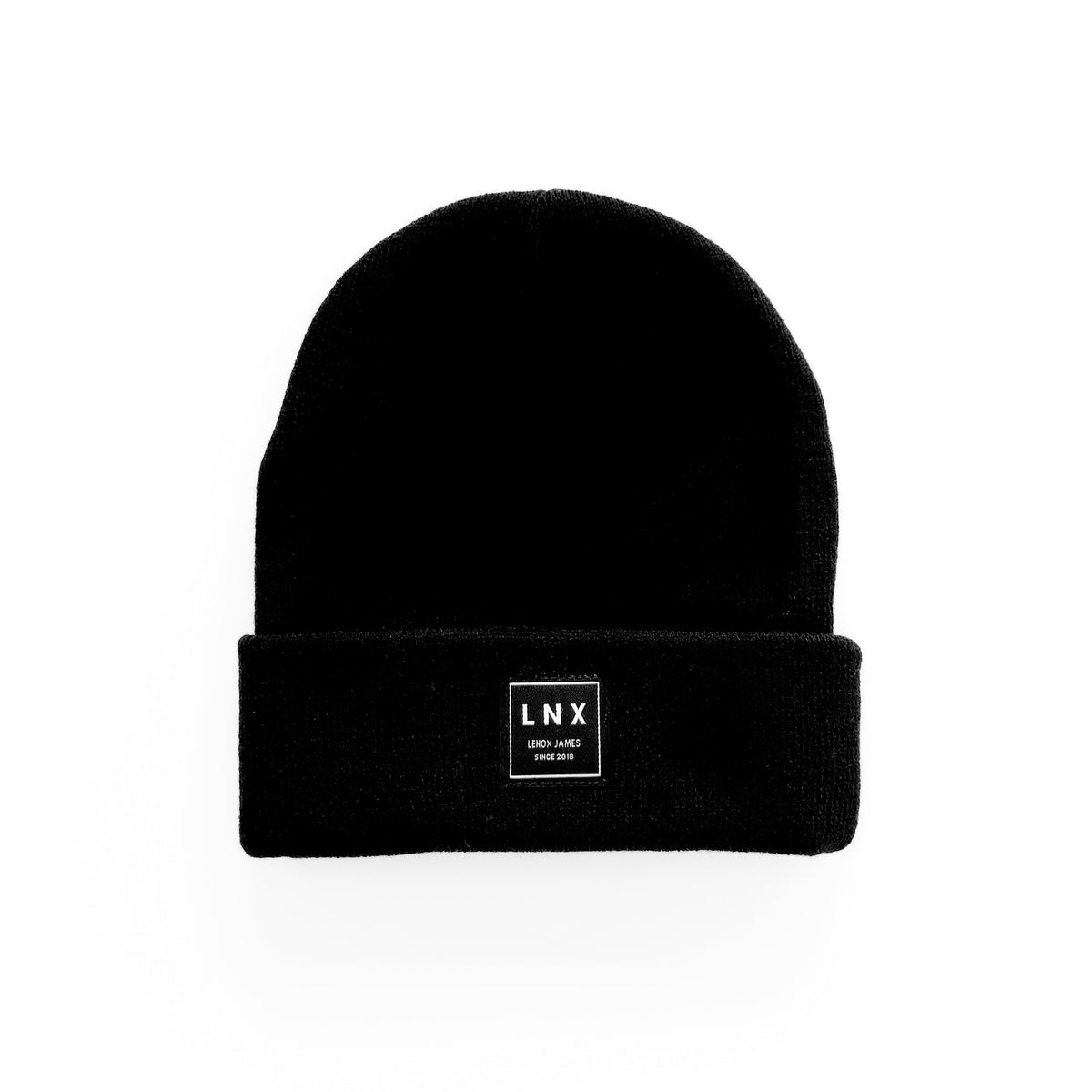 CLASSIC KNIT BEANIE - BLACK