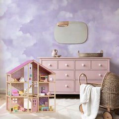 Tiny Land® Sweetwood Unicorn Dollhouse & Wooden Dollhouse Dolls