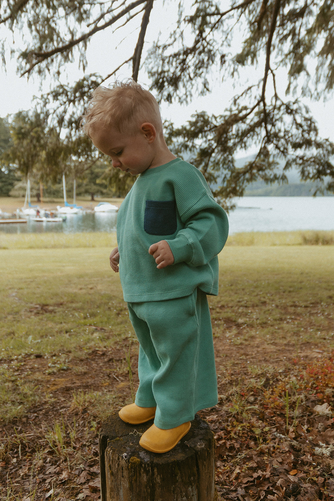 Aiden Set in Mineral Green