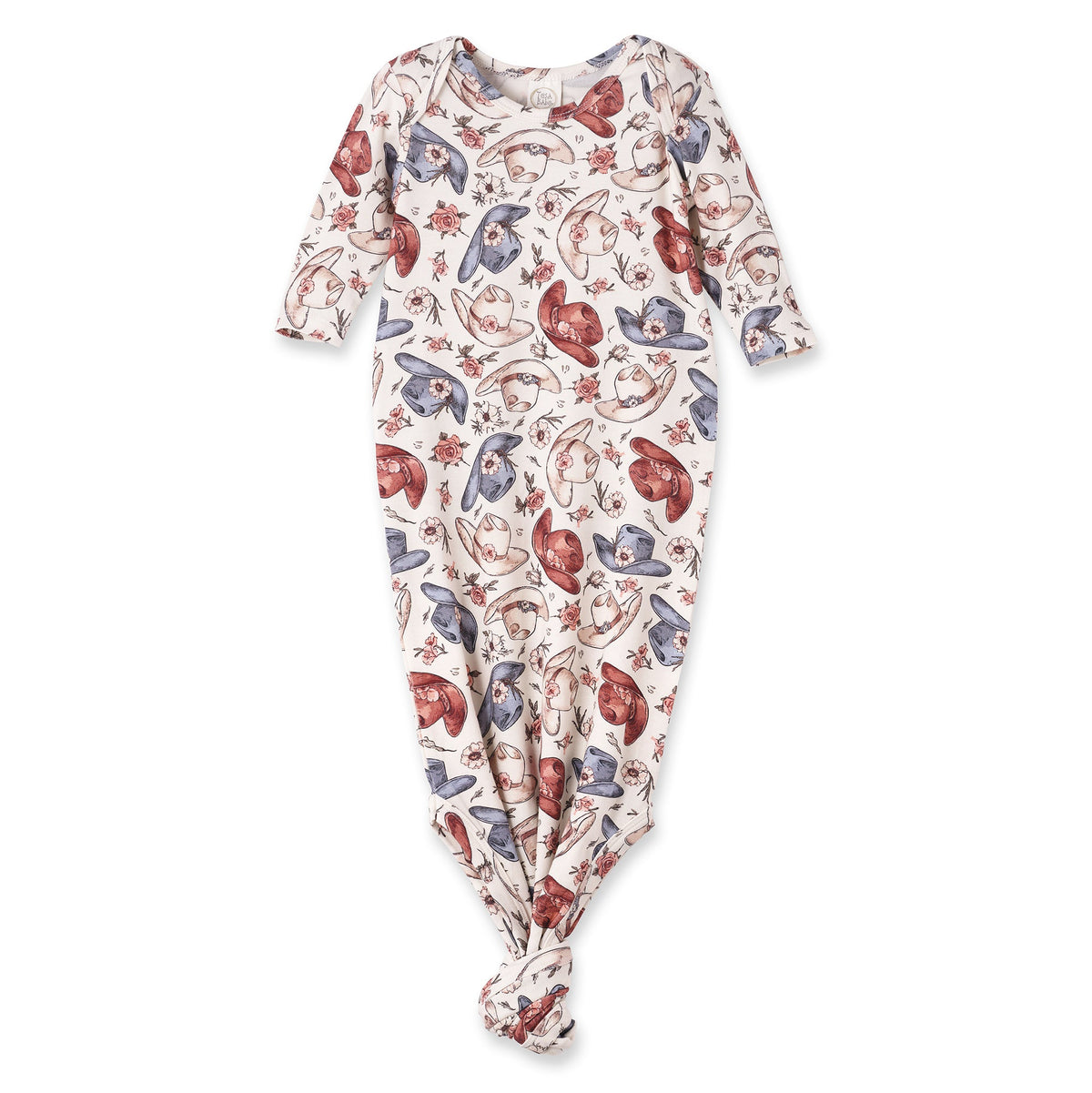 Wildflower Rodeo Cowgirl Gown - Bamboo Newborn Layette
