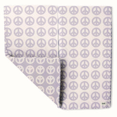 Imperfect | Peace Sign Organic Cotton Mat