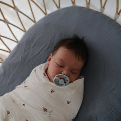 Extra Soft Bassinet Muslin Crib Sheet